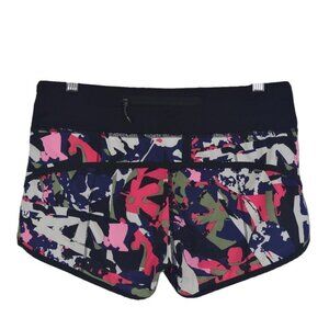 lululemon Run: Speed Shorts 2.5" Size 4 in Pop Cut Boom Juice Multi